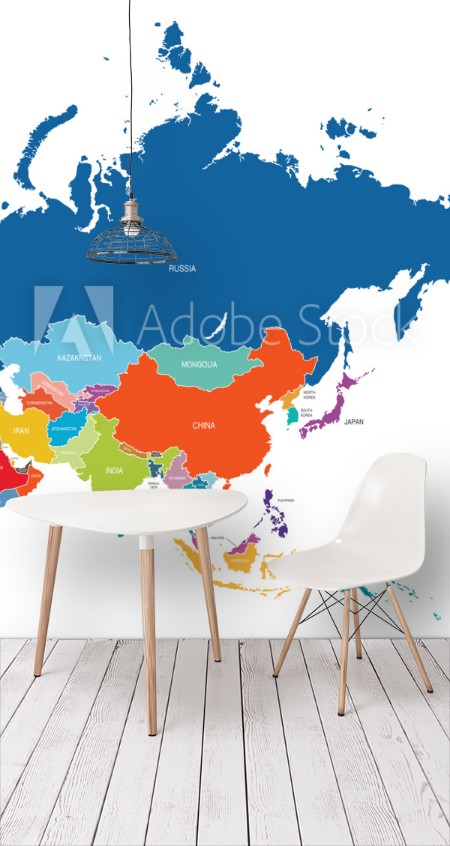 Afbeeldingen van Asia Map